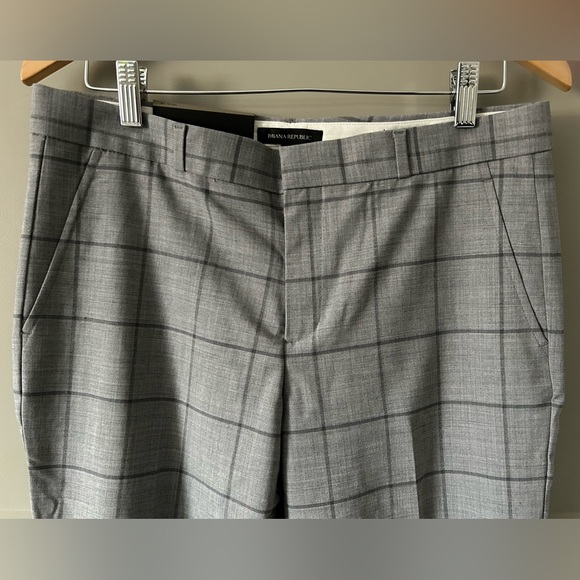 Banana Republic Lined Wool Ryan Pants Sz 8P - Picture 2 of 8